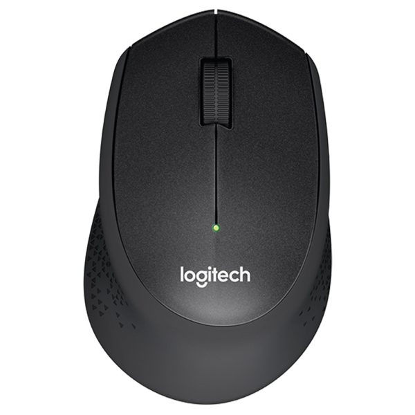 Logitech M331 Silent Plus Wireless Mouse (Black)