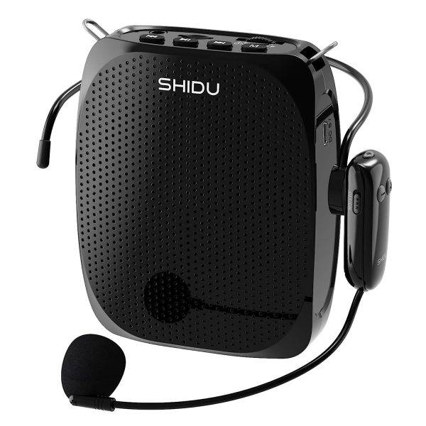 Shidu S615 - Wireless Portable Voice Amplifier (Black)