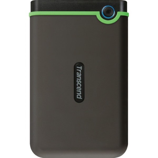 Transcend 1TB StoreJet 25M3 Anti-Shock External Hard Drive (Iron Gray)