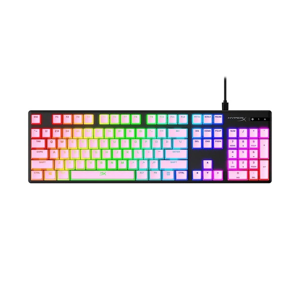 HyperX Pudding Keycaps Full Key Set - PBT (Pink)