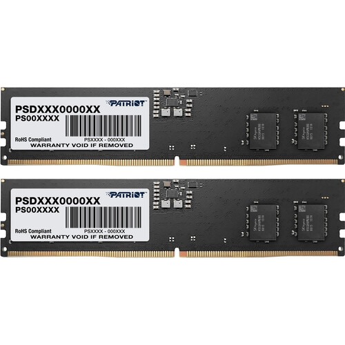 Patriot Signature Series 32GB (2 x 16GB) DDR5 5600MHz CL46 UDIMM Desktop Ram