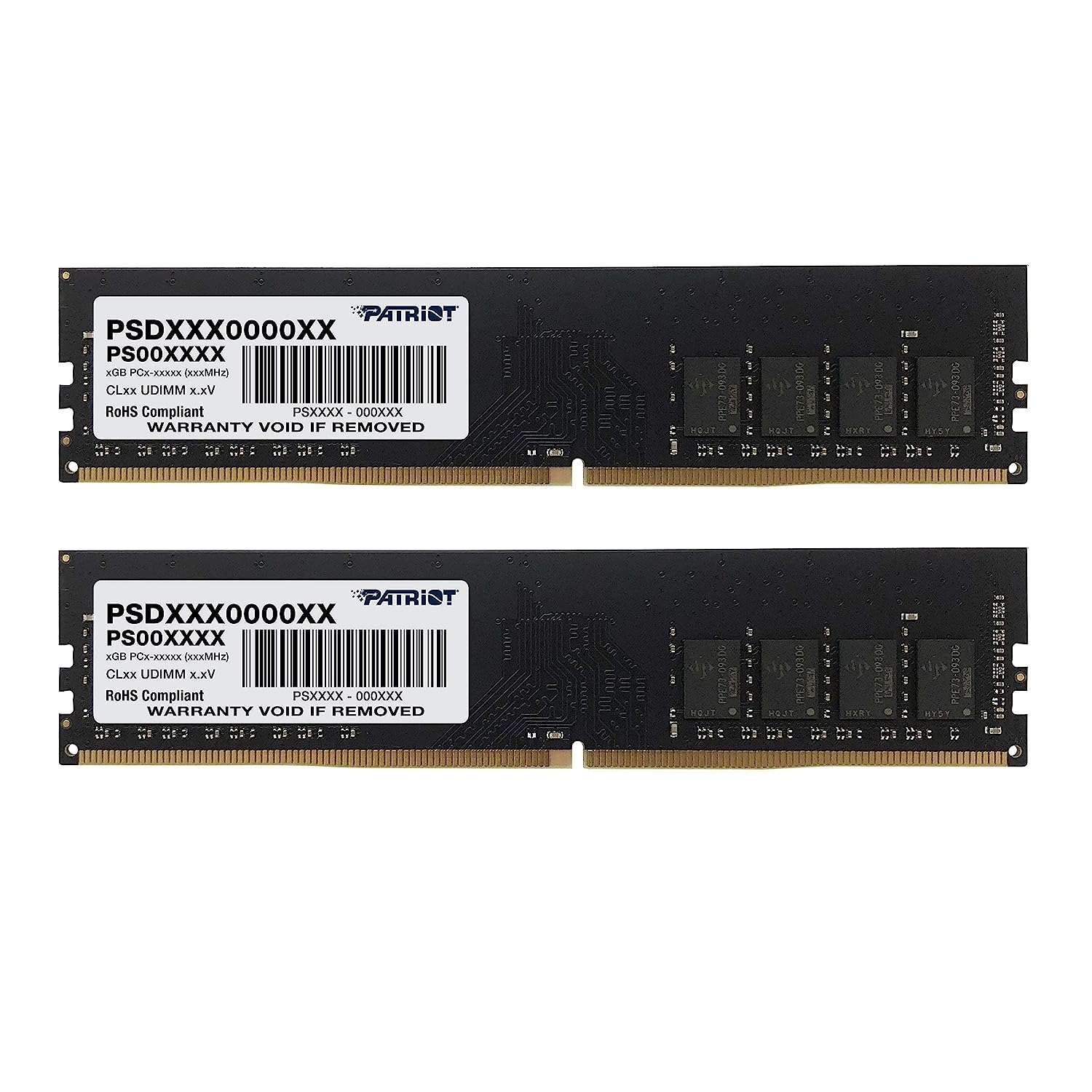 Patriot Signature Line 8GB (2 x 4GB) DDR4 2666MHz CL19 UDIMM Desktop Ram