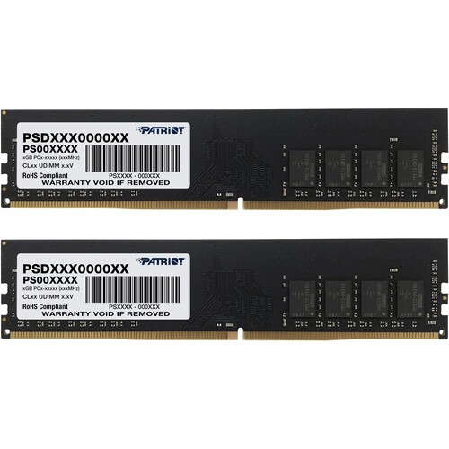 Patriot Signature Line 32GB (2x16GB) DDR4 3200MHz CL22 Desktop Ram