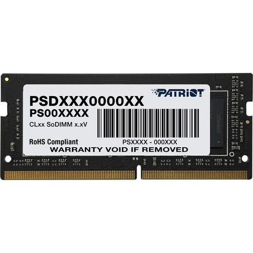 Patriot Signature Line DDR4 4GB (1 x 4GB) 2666MHz CL19 SODIMM Laptop Ram