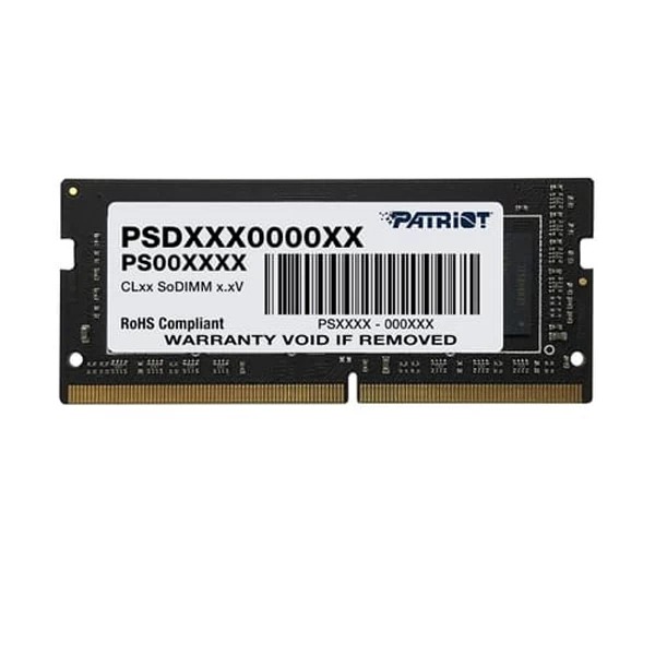 Patriot Signature Line 8GB (8GBx1) DDR4 3200MHz CL22 SODIMM Laptop RAM