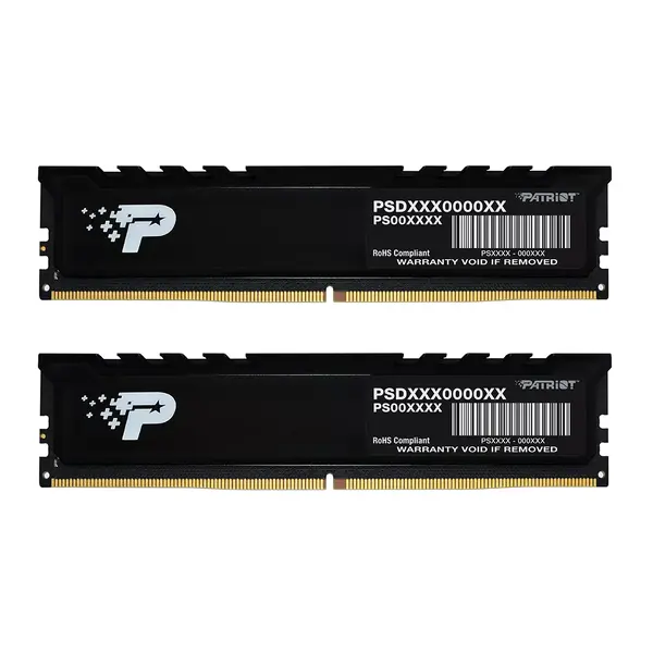 Patriot Signature Premium 32GB (2 x 16GB) DDR5 4800MHz CL40 UDIMM Desktop Ram