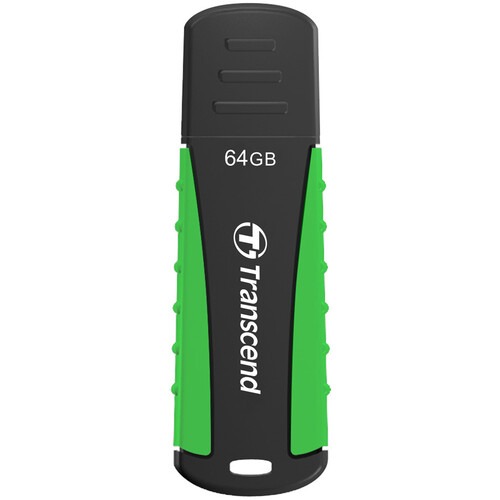Transcend 64GB JetFlash 810 USB 3.1 Gen 1 Flash Drive (Green/Black)