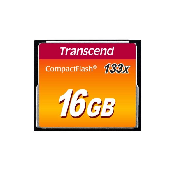 Transcend CompactFlash 133x 16GB Flash Card