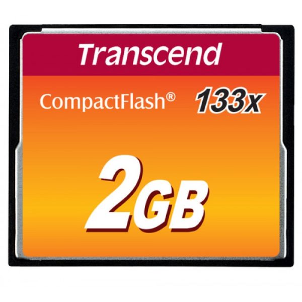 Transcend CompactFlash 133x 2GB Flash Card