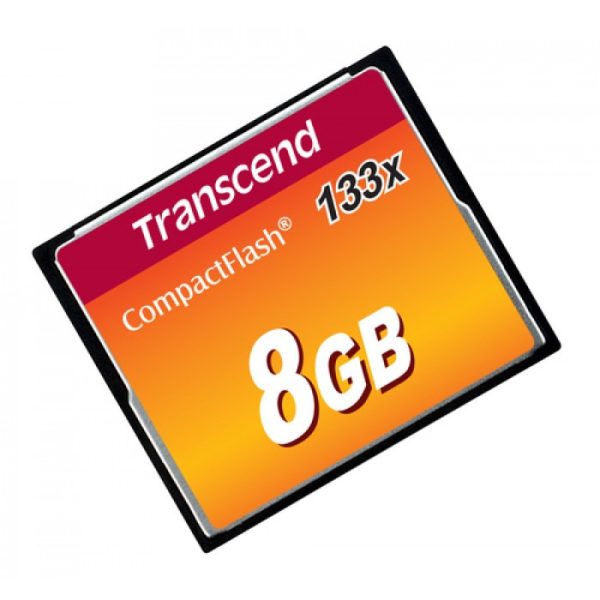 Transcend CompactFlash 133x 8GB Flash Card