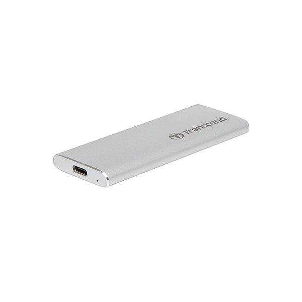 Transcend ESD240C 120 GB External SSD hard drive USB-C Silver TS120GESD240C