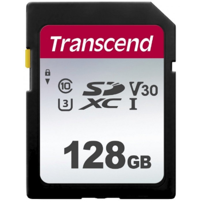 Transcend SD Card SDXC 300S 128GB SD Card