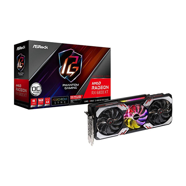 Buy Asrock AMD Radeon RX 6800 XT Phantom Gaming 16GB OC Graphic