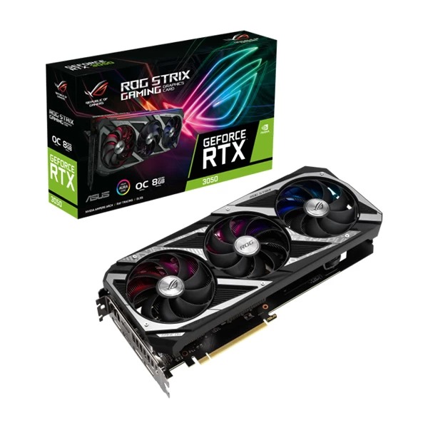 Asus ROG Strix RTX 3050 OC 8GB Gaming Graphics Card
