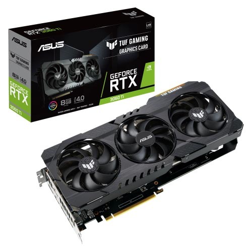 Asus TUF Gaming GeForce RTX 3060 Ti V2 8GB GDDR6 with LHR Graphic Card