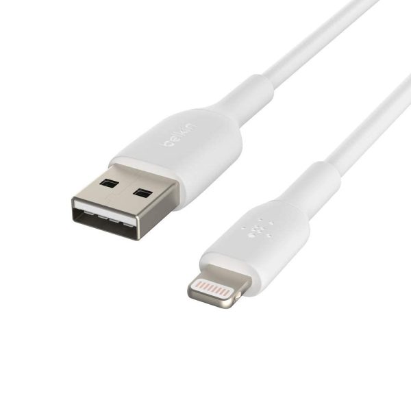 Belkin Boost Charge Lightning to USB Type-A Cable (3.3 feet, White)