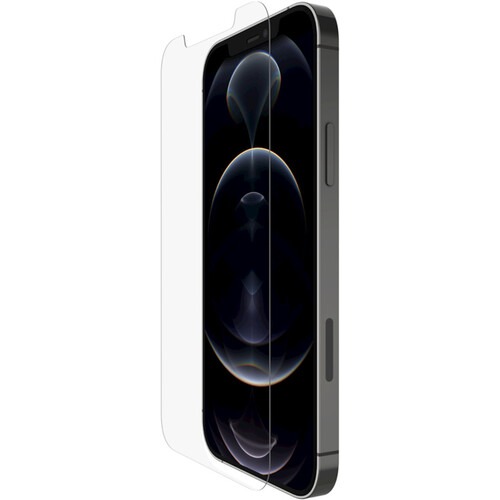 Belkin SCREENFORCE UltraGlass Anti-Microbial Screen Protector with (Apple iPhone 12 Pro Max)