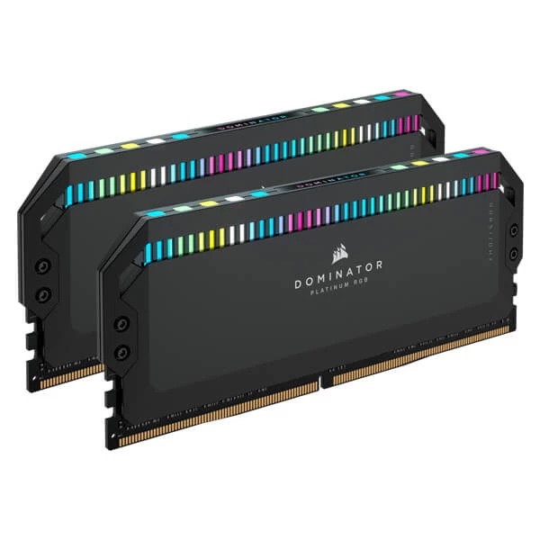 Corsair Dominator Platinum RGB DDR5 32GB (16GBx2) 5600MHz CL36 RAM (Black)