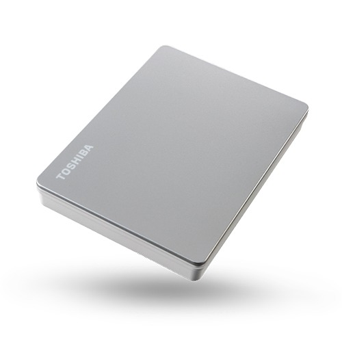 Toshiba Canvio Flex 4TB USB 3.2 Gen 1 External Portable Hard Drive (Silver)