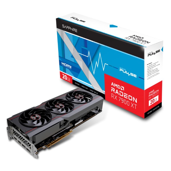 Sapphire Pulse AMD Radeon RX 7900 XT Gaming 20Gb GDDR6