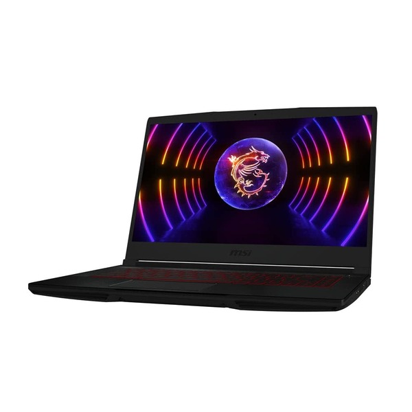 MSI Thin GF63, Intel 12th Gen. i5-12450H, 40CM FHD 144Hz Gaming Laptop (16GB/512GB NVMe SSD/Windows 11 Home/Nvidia GeForce RTX 4050, GDDR6 6GB/Black/1.86Kg), A12VE-071IN