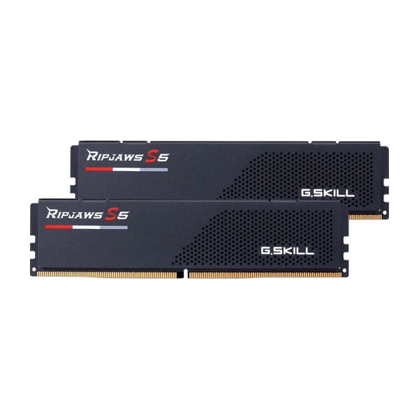 G.Skill Ripjaws S5 64GB (32GBx2) DDR5 6000MHz CL36 Desktop RAM (Black)
