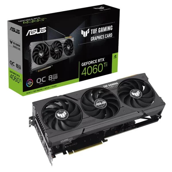 Asus TUF Gaming RTX 4060 Ti OC Edition 8GB Graphics Card