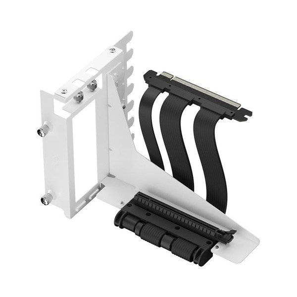 Fractal Design Flex 2 PCIe 4.0 x16 Vertical GPU Riser with Bracket (White)