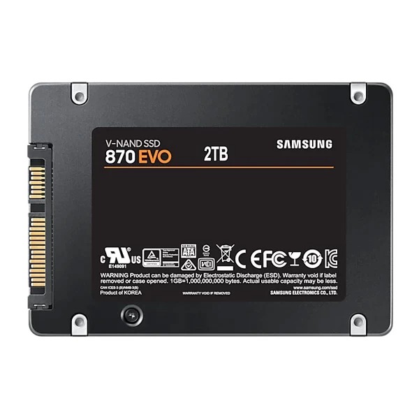内蔵型SSD Samsung 870 EVO 2TB SATA 2.5\