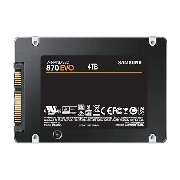 Buy Samsung 870 EVO 4TB 2.5 inch SATA SSD at Best Price in India
