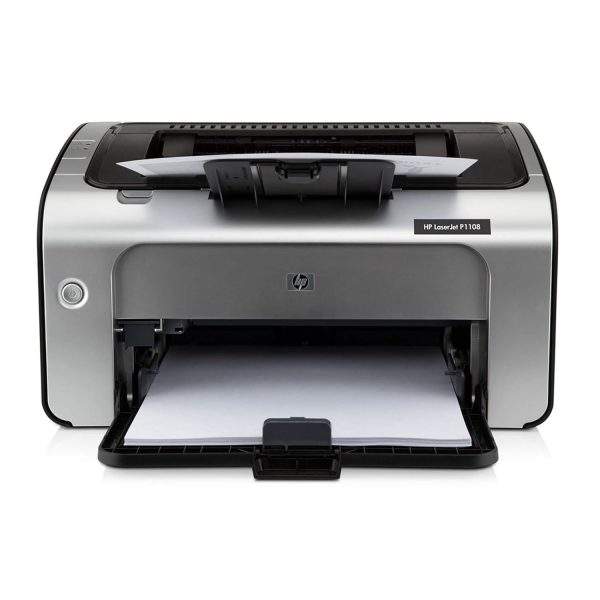 HP Laserjet Pro P1108 Plus Single Function Monochrome Wired Laser Printers, Black