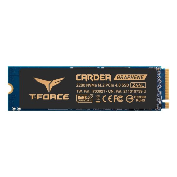 Team Group T-FORCE CARDEA Z44L M.2 2280 500GB PCIe Gen4 x4, NVMe 1.4 Internal Solid State Drive