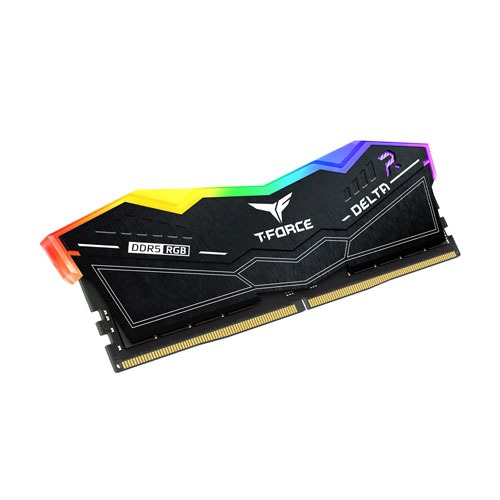 TeamGroup T-Force Delta RGB 16GB (1x16GB) DDR5 6000Mhz CL38 Desktop Ram (Black)