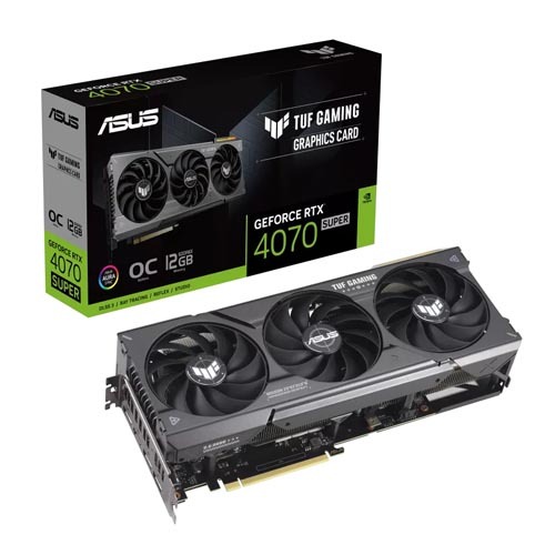 ASUS TUF Gaming GeForce RTX 4070 SUPER 12GB GDDR6X OC Edition Graphic Card