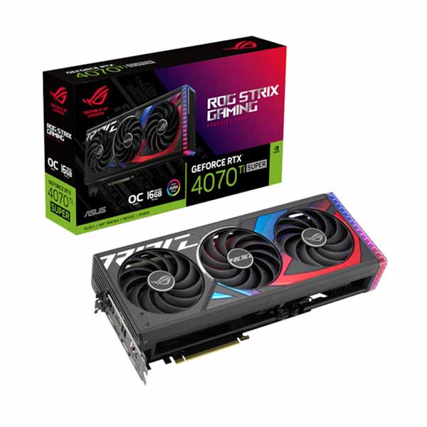 Asus ROG Strix GeForce RTX™ 4070 Ti SUPER 16GB GDDR6X OC Edition
