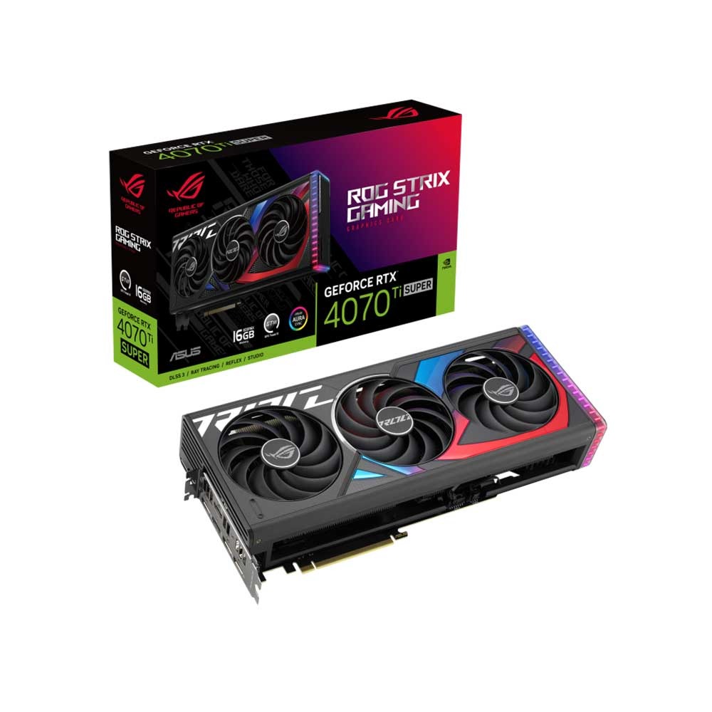 Asus ROG Strix GeForce RTX 4070 Ti SUPER 16GB GDDR6X