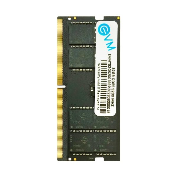 EVM 32GB (1 X 32GB) DDR5 5200MHz SoDimm Laptop RAM