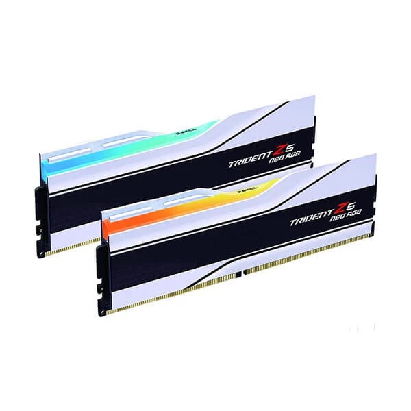 G.Skill Trident Z5 Neo RGB 32GB (16GBx2) DDR5 6000MHz CL30 Desktop RAM (White)