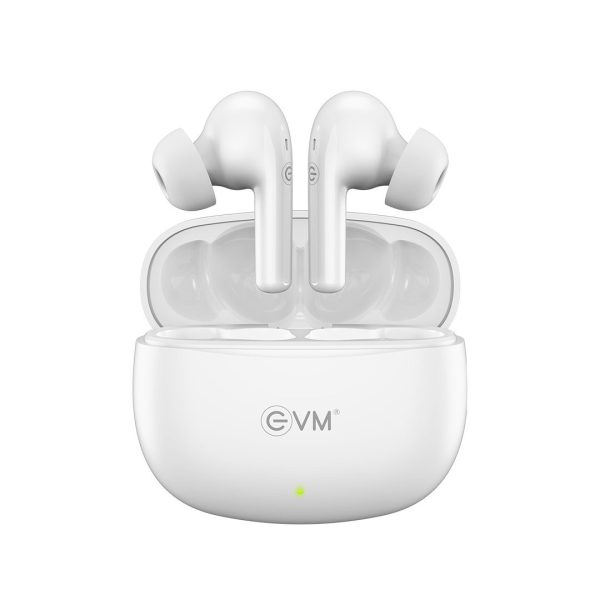 EVM ENZEST TWS Bluetooth True Wireless Earbud (White)