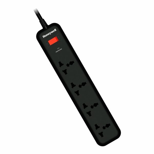 Honeywell 4 Socket Surge Protector Extension Board