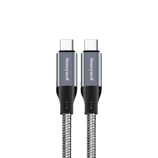 Honeywell Type C to Type C USB 3.1 Cable for Smartphone (Grey)