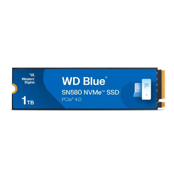 Western Digital Blue SN580 1TB M.2 NVMe Gen4 Internal SSD