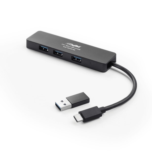 Digitek DUH 004 Pro Aluminum USB C Hub