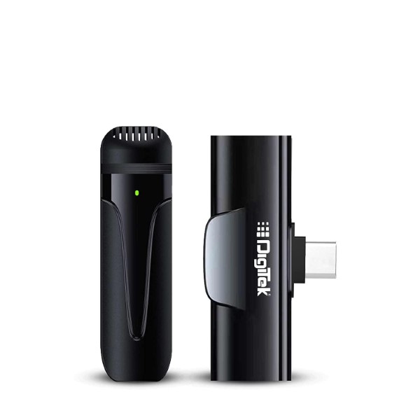 Digitek (DWM 001) Wireless Microphone & Receiver with Type C
