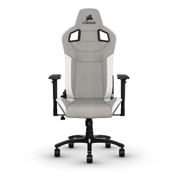 Corsair T3 RUSH Gaming Chair (Gray-White)