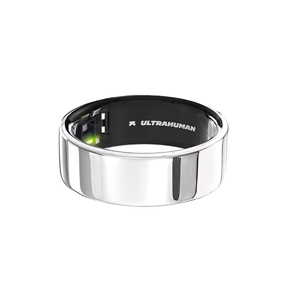 ULTRAHUMAN Ring AIR Smart Ring Size 11 - Space Silver