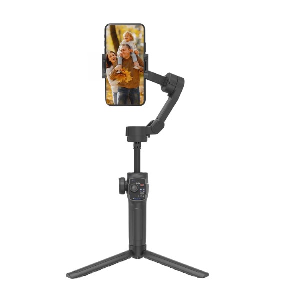 Digitek (DSG-009F) 3 Axis Foldabe Smartphone Gimbal with Built in Extendable Telescopic Rod