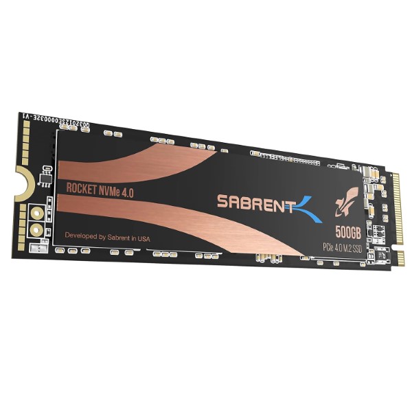 Sabrent 500GB Rocket NVMe 4.0 Gen4 PCIe M.2 Internal SSD Extreme Performance Solid State Drive