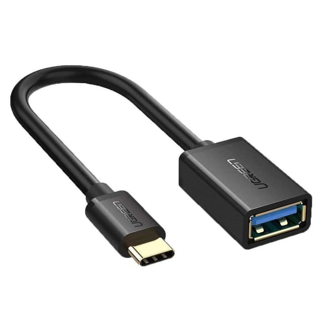 UGREEN USB C Male to USB 3.0 A Female Adapter | Type C OTG Cable Compatible for MacBook Pro 2019 2018 Samsung Galaxy S10 S9 S8 Note 9 8 LG V40 V30 G6 Google Pixel 2 XL etc.