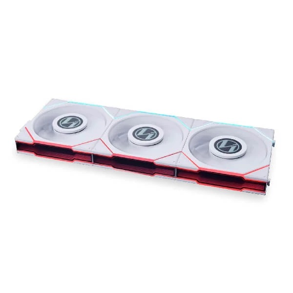 Lian Li UNI Fan TL LCD RGB White120mm Cabinet Fan (Triple Pack)